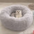 Super Soft Pet Dog Cat Bed Plush Washable Dog Bed Donut Bed Comfortable Sleeping Bed For Large Medium Small Dogs