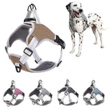 No Pull Pet Dog Harness Soft Lining Reflective Medium Large Dogs Harness Vest Breathable Walking Training Chest Strap