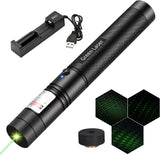 Powerful Green Laser Pointer- High Powerful 10000m Tactics Laser Torch Visible Focus Focusable Burn match / firecracker
