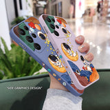 Star Astronaut Phone Case For Samsung Galaxy S23 S22 S21 S20 Ultra Plus FE S10 S9 S10E Note 20 ultra 10 9 Plus Cover