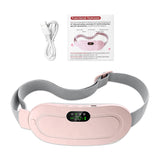 Period Pain Relief Device Menstrual Heating Portable Heating Pad Self Massage Period Cramp Massager Colic Belt Massage