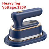 Portable Garment Steamers Steam Iron for Clothes Wet Dry Hand Held Ironing Machine 15s Fast-Heat Cleaner 1200w Ironing