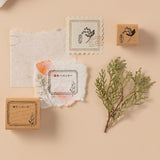 Hinoki - ‘Into the Forest’ Wooden Stamps - Kevous